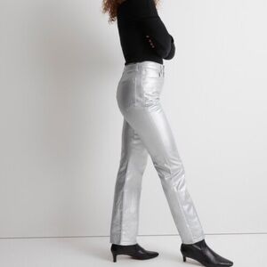 Madewell silver “90s Straight” size 29